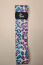 Load image into Gallery viewer, Blue Pink Leopard Glute Band (Heavy)
